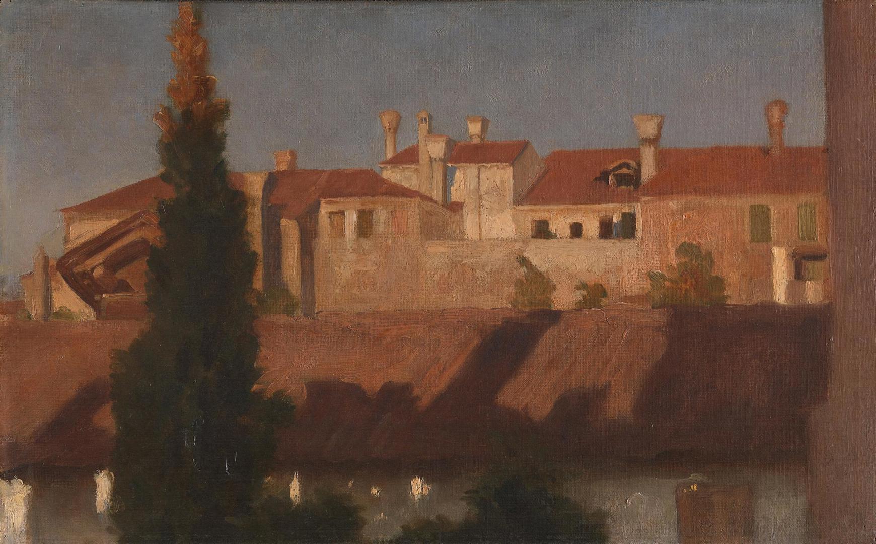 Houses in Venice by Lord Frederic Leighton