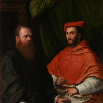 Marco Bracci with Cardinal Ippolito de' Medici