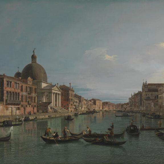 Venice: The Grand Canal with S. Simeone Piccolo