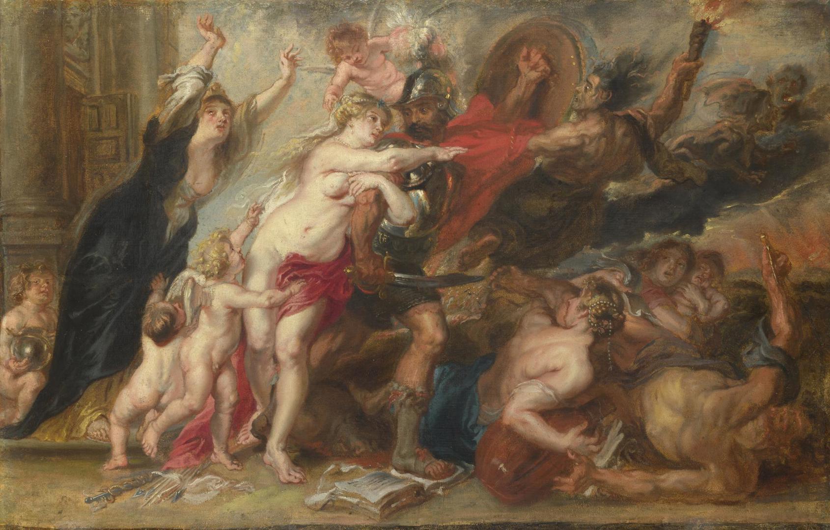 The Horrors of War by After Peter Paul Rubens