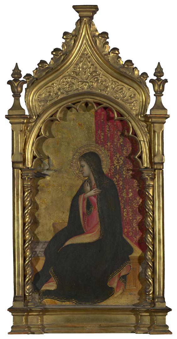 The Virgin Annunciate: Right Pinnacle by Giovanni dal Ponte