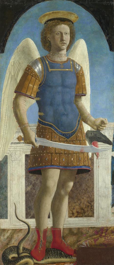 Saint Michael by Piero della Francesca
