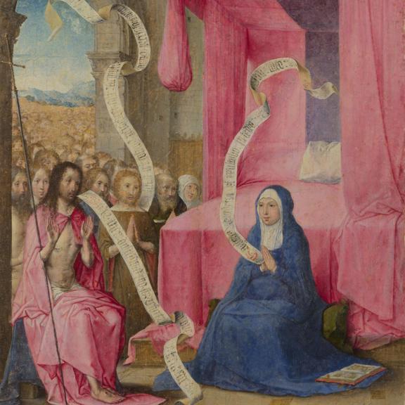 Christ appearing to the Virgin