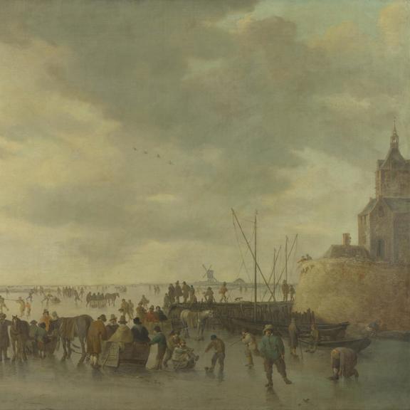 A Scene on the Ice near Dordrecht