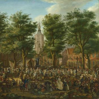 The Grote Markt at The Hague