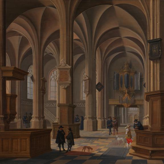 Interior of St Cunerakerk, Rhenen