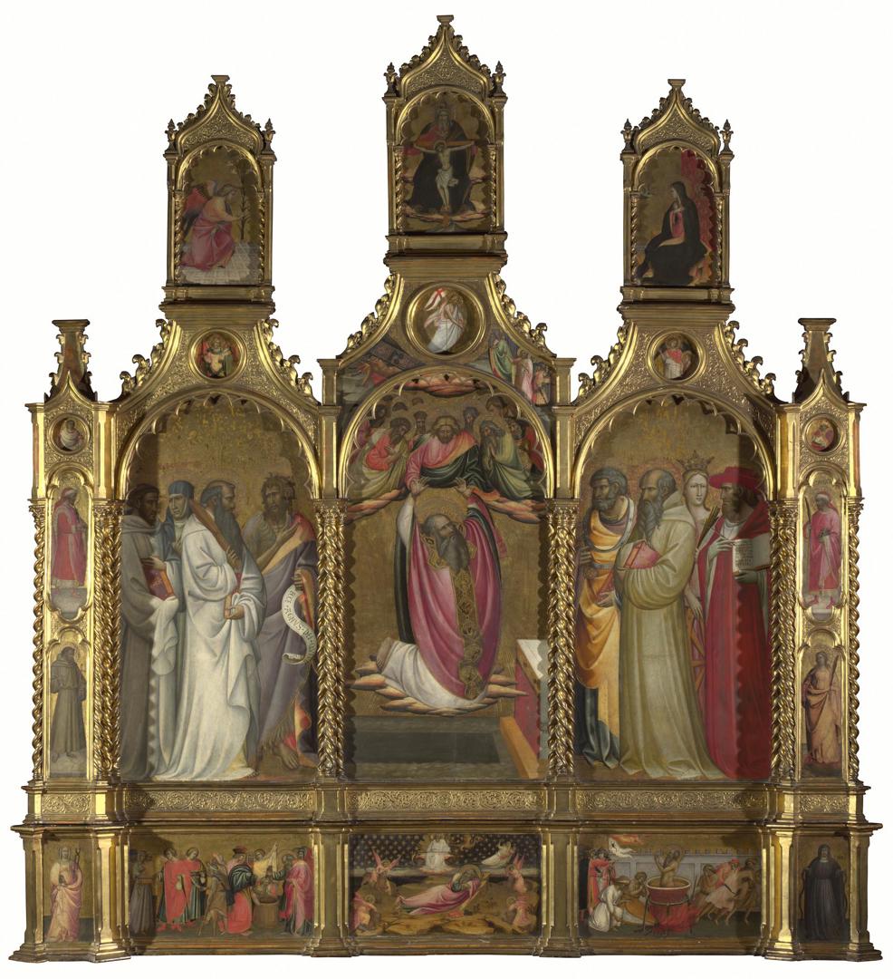 Ascension of John the Evangelist Altarpiece by Giovanni dal Ponte