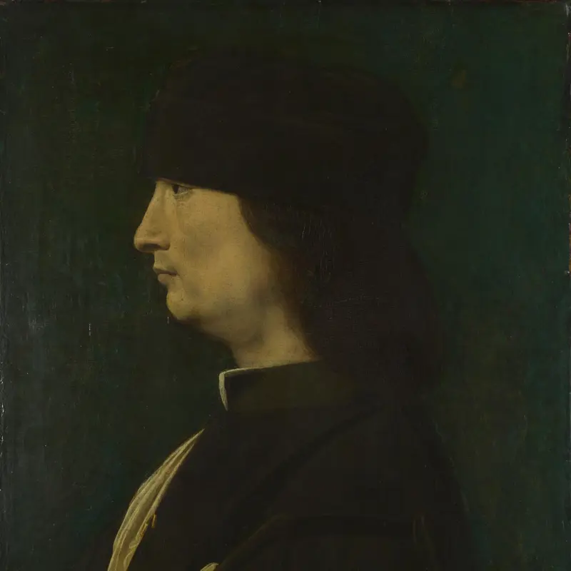 Portrait of a Man in Profile