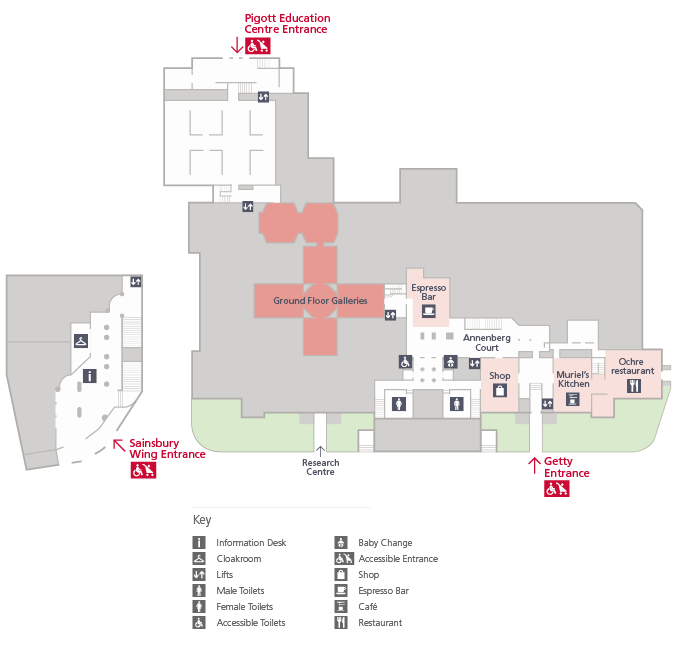 Level 0 Floorplans National Gallery London