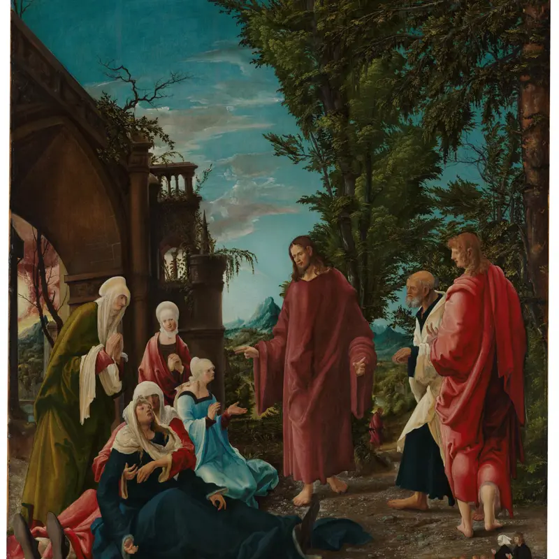Christ taking Leave of his Mother