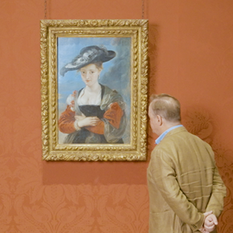 Why is this painting of a felt hat nicknamed 'The Straw Hat'?