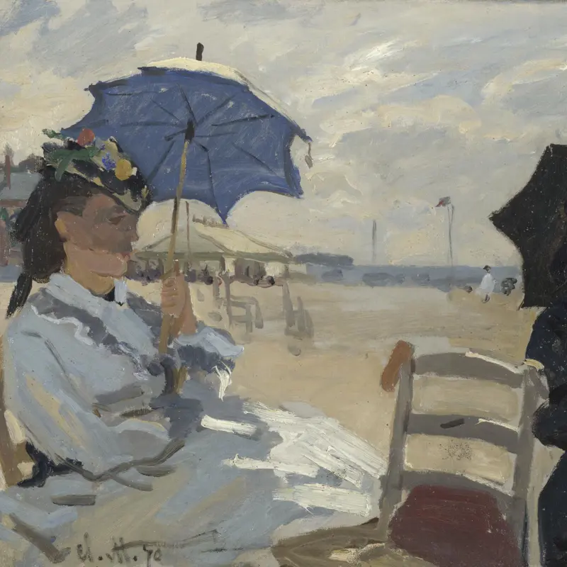 The Beach at Trouville