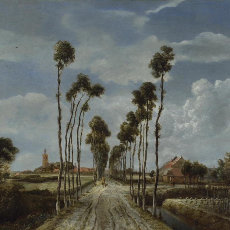 Meindert Hobbema's 'The Avenue at Middelharnis'