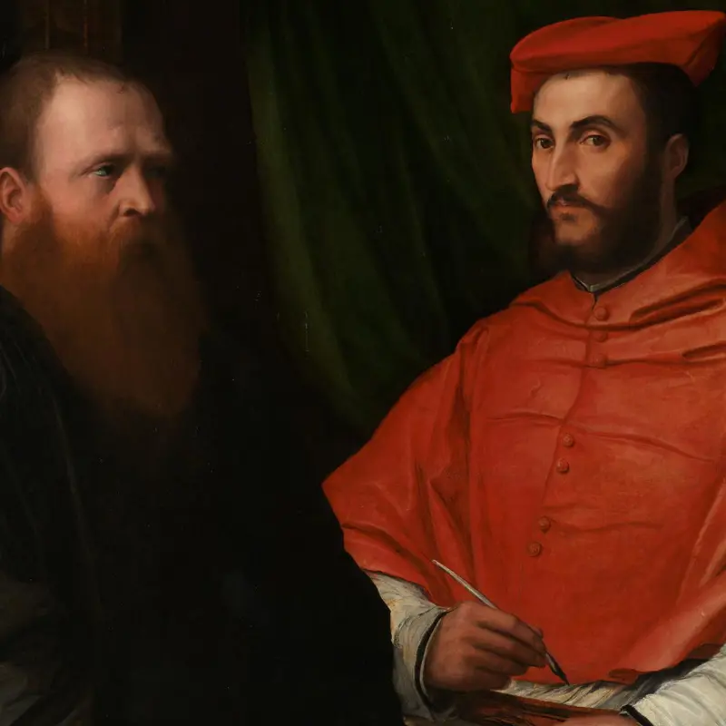 Marco Bracci with Cardinal Ippolito de' Medici