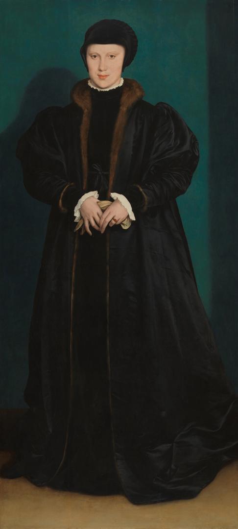 Christina of Denmark, Duchess of Milan by Hans Holbein the Younger