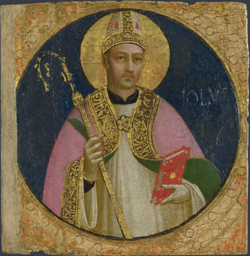 Attributed to Fra Angelico: 'Saint Romulus'