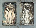 Two Studies for 'The Three Graces'