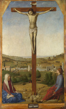 Antonello da Messina: 'Christ Crucified'