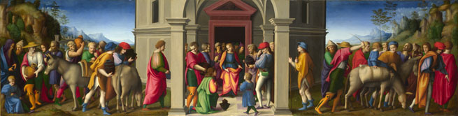 Bacchiacca: 'Joseph receives his Brothers'