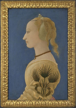 Alesso Baldovinetti: 'Portrait of a Lady'