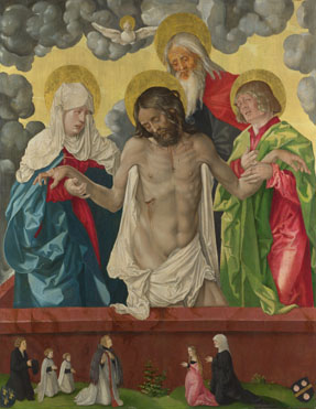 Hans Baldung Grien: 'The Trinity and Mystic Pietà'