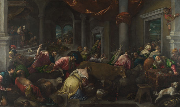 Jacopo Bassano: 'The Purification of the Temple'