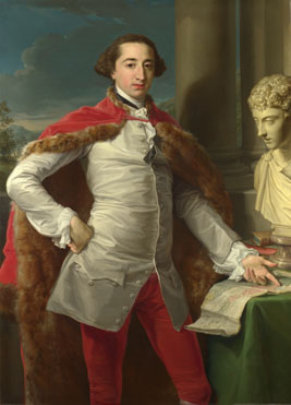 Pompeo Girolamo Batoni: 'Portrait of Richard Milles'