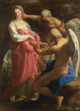 Pompeo Girolamo Batoni: 'Time orders Old Age to destroy Beauty'