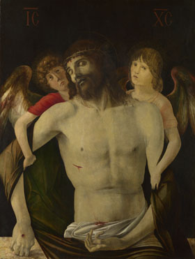 Giovanni Bellini: 'The Dead Christ supported by Angels'