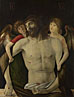 The Dead Christ supported by Angels