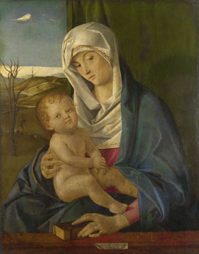 Workshop of Giovanni Bellini: 'The Virgin and Child'