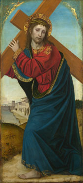 Ambrogio Bergognone: 'Christ carrying the Cross'