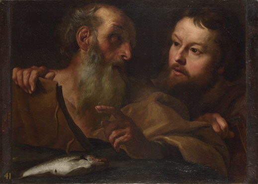 Gian Lorenzo Bernini: 'Saints Andrew and Thomas'