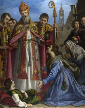 Giovanni Bilivert: 'Saint Zenobius revives a Dead Boy'