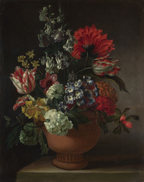 Marie Blancour: 'A Bowl of Flowers'