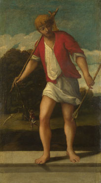 Studio of Bonifazio di Pitati: 'A Huntsman'