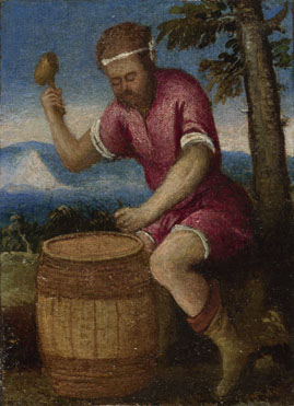 Style of Bonifazio di Pitati: 'The Labours of the Months: April'