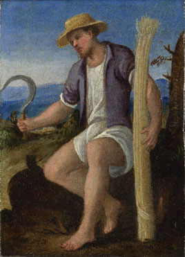 Style of Bonifazio di Pitati: 'The Labours of the Months: June'