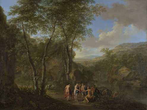 Jan Both: 'A Landscape with the Judgement of Paris'