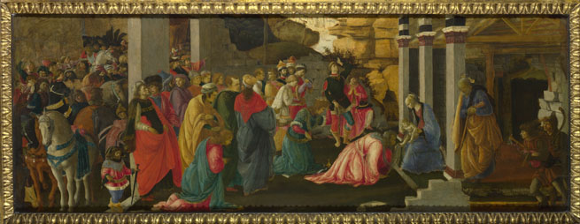 Sandro Botticelli: 'Adoration of the Kings'