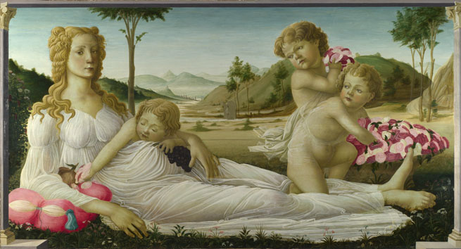 Follower of Sandro Botticelli: 'An Allegory'