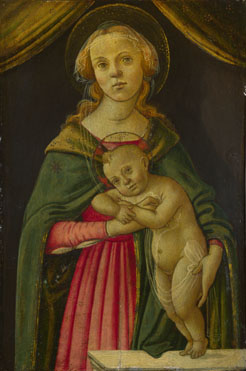 Follower of Sandro Botticelli: 'The Virgin and Child'