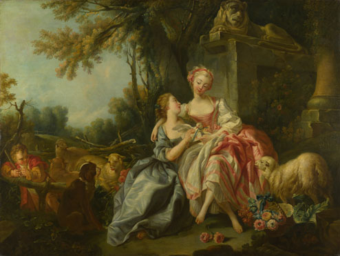 Studio of François Boucher: 'The Billet-Doux'