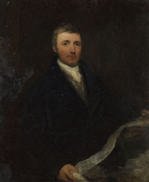 British (possibly Sir William Boxall): 'Portrait of a Man aged about 45'