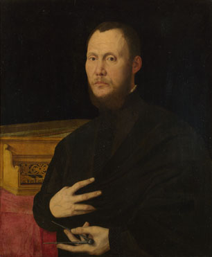 Bernardino Campi: 'Portrait of a Musician'