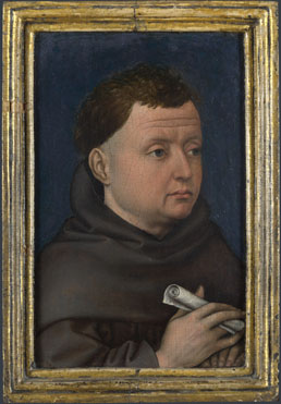 Workshop of Robert Campin: 'Portrait of a Franciscan (?)'