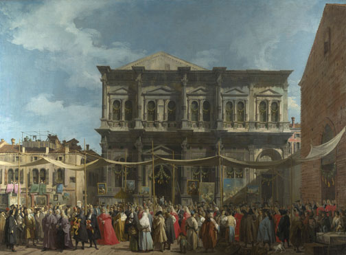 Canaletto: 'Venice: The Feast Day of Saint Roch'