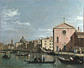 Venice: The Grand Canal facing Santa Croce
