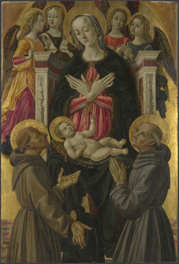 Attributed to Bartolomeo Caporali: 'Saint John the Baptist'
