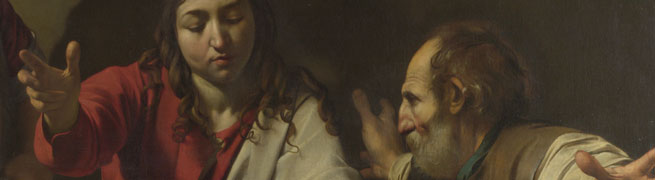 Michelangelo Merisi da Caravaggio: 'The Supper at Emmaus'